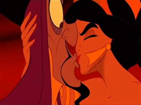 jazmin jafar|aladdin jasmine and jafar kiss.